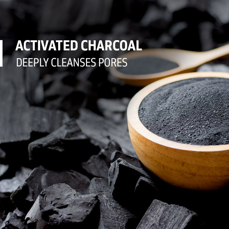 Deep Cleansing Charcoal Soap | Cleanses skin without drying | Detoxifies skin | 100 % Vegan | Set of 2