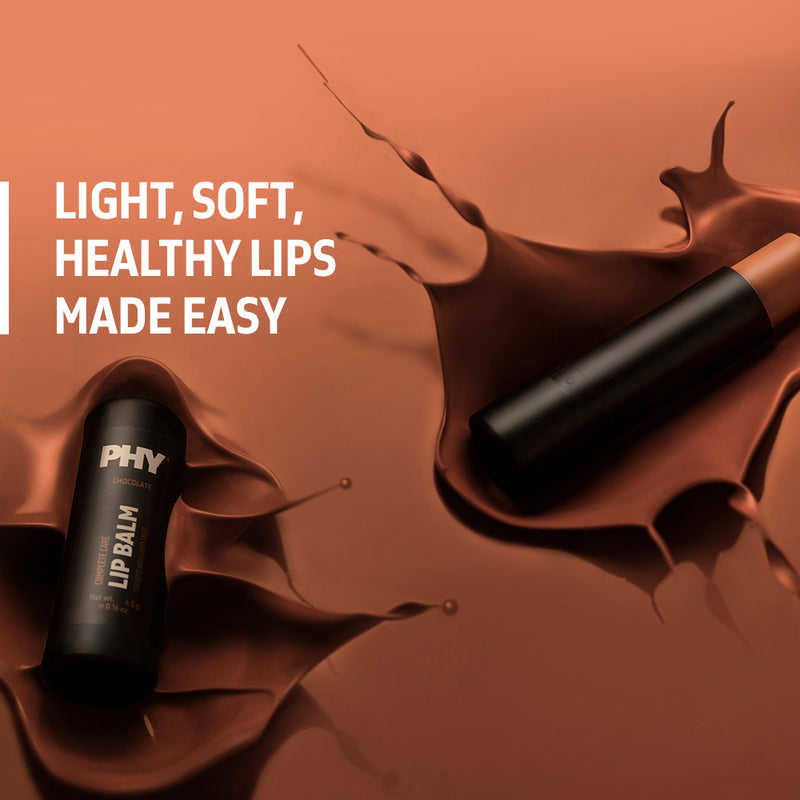 Complete Care Chocolate Lip Balm | Moisturizes, Nourishes & Lightens Lips | 100 % Vegan