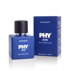 Phy Active | Eau De Toilette (50 Ml) | Musk + Vanilla | A Whiff Of Victory | Perfect For That Game Or Workout