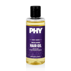 Hair Fall Defense Hair Oil | Onion + Ginseng | Reduces Hair Fall | Strengthens Hair Roots | For all hair types | 100% Vegan, SLS-free